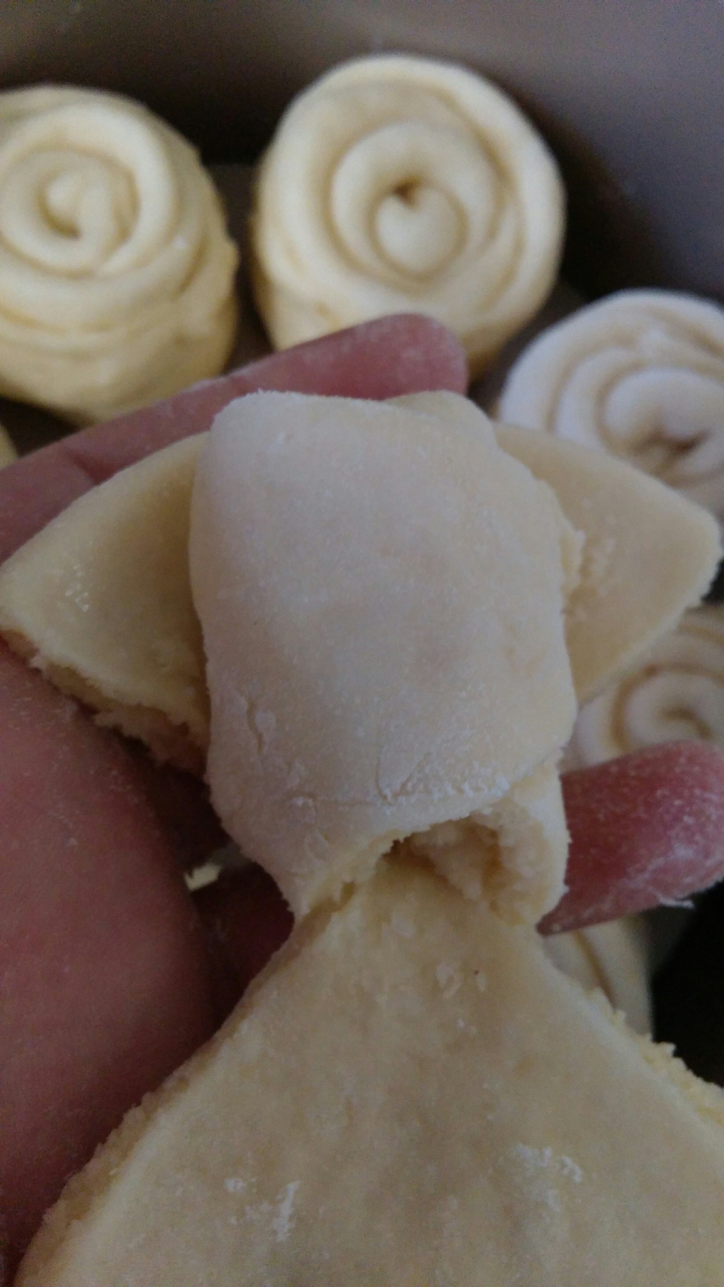 椰蓉玫瑰花面包（系列二）的做法 步骤11