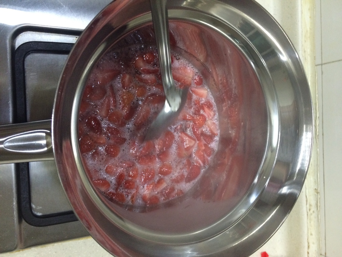 草莓醬（重甜和酸甜）的做法 步骤4