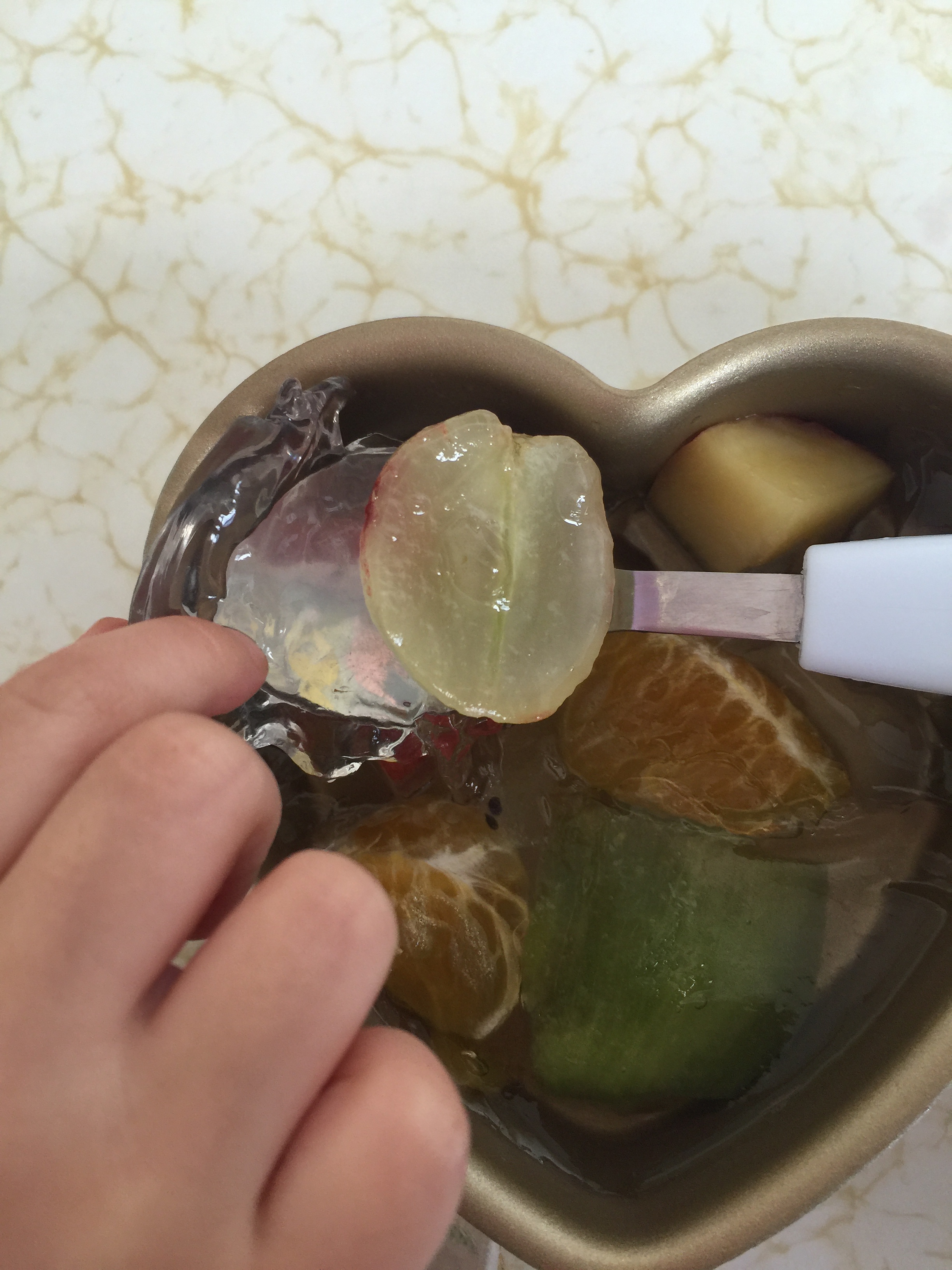 自制果凍——寶寶「稀飯」的安全美味零食的做法 步骤8