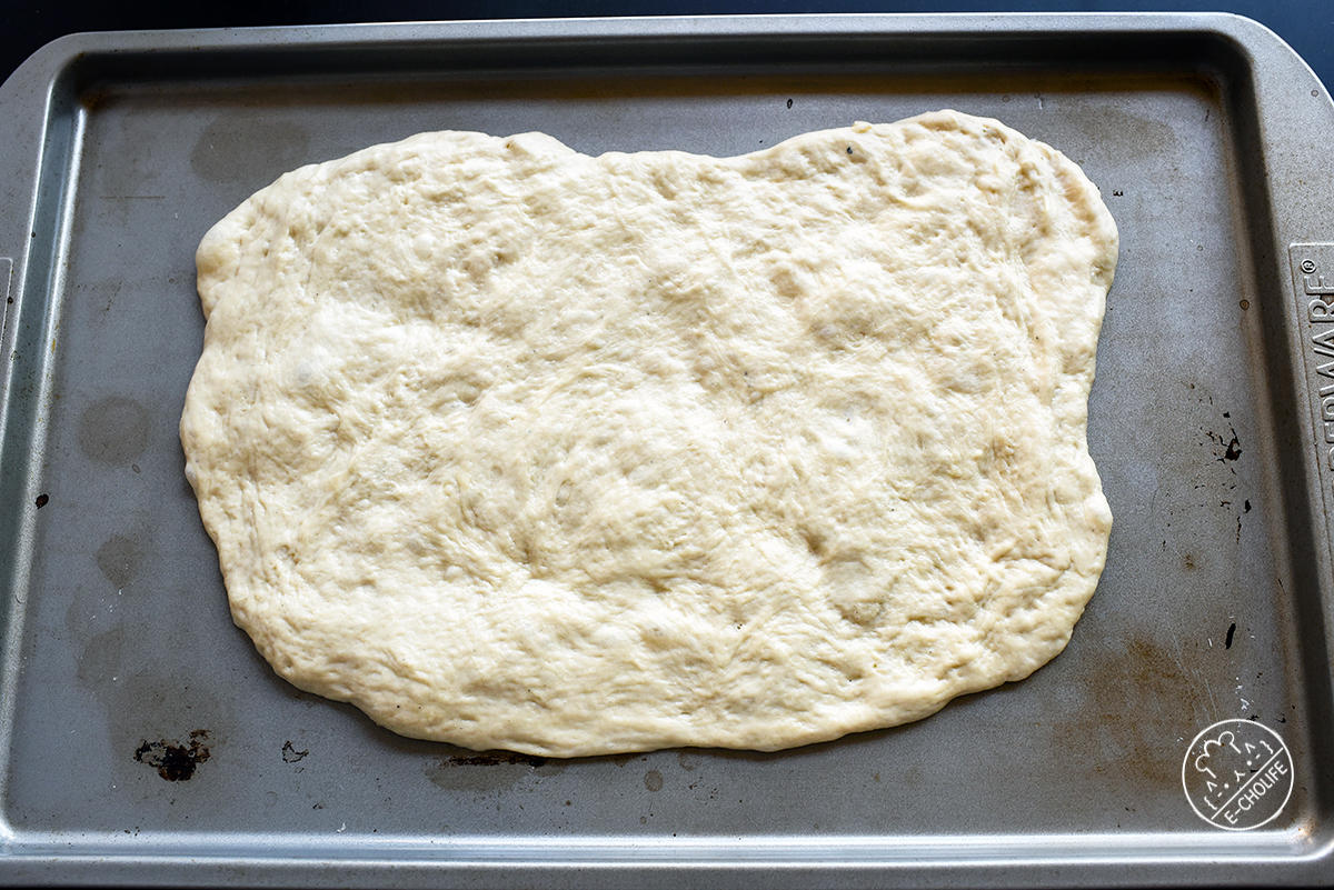從餅皮開始，烤正宗的瑪格麗特披薩的做法 步骤4