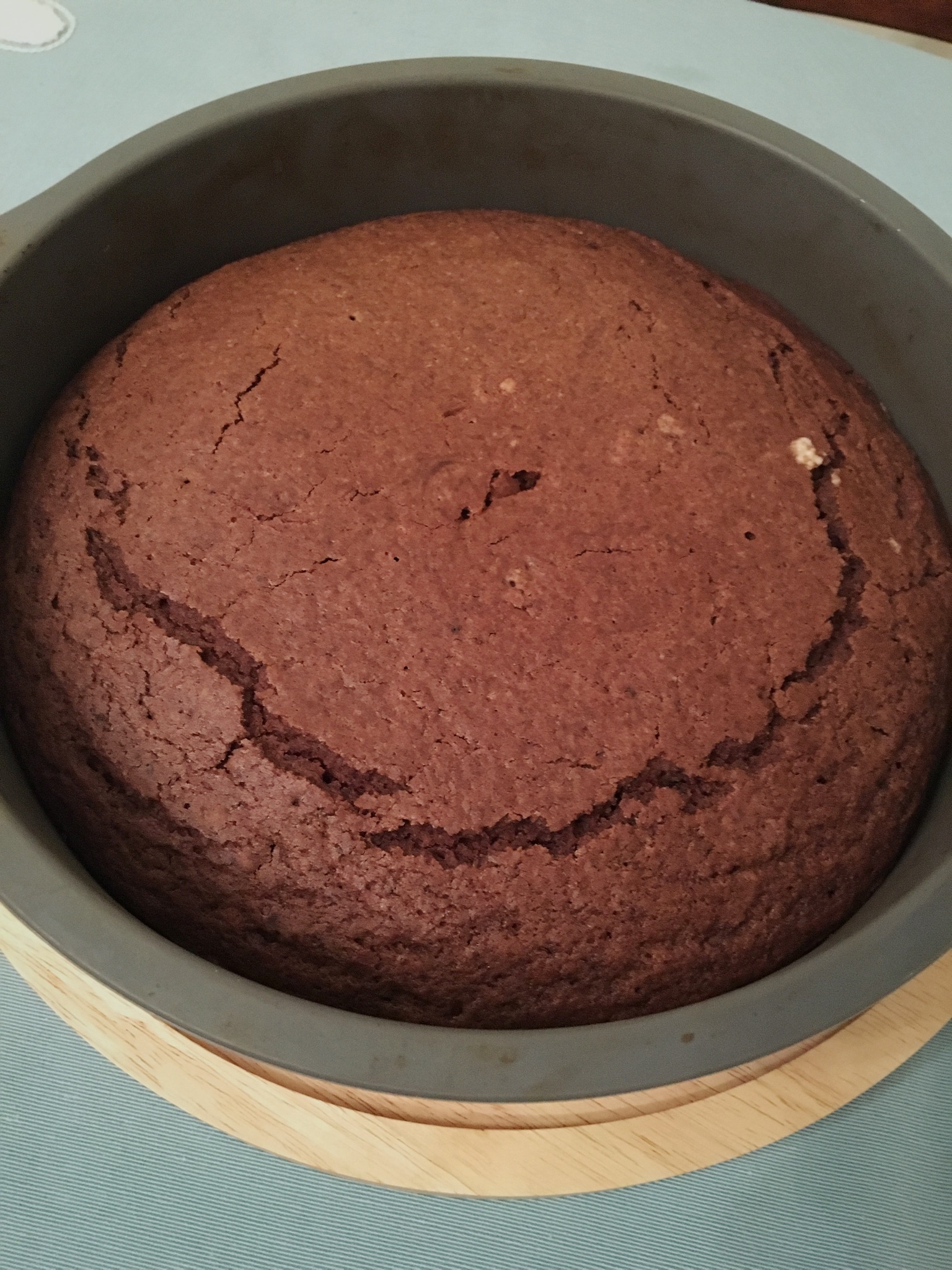 超級簡單的植物油版巧克力蛋糕的做法 步骤3