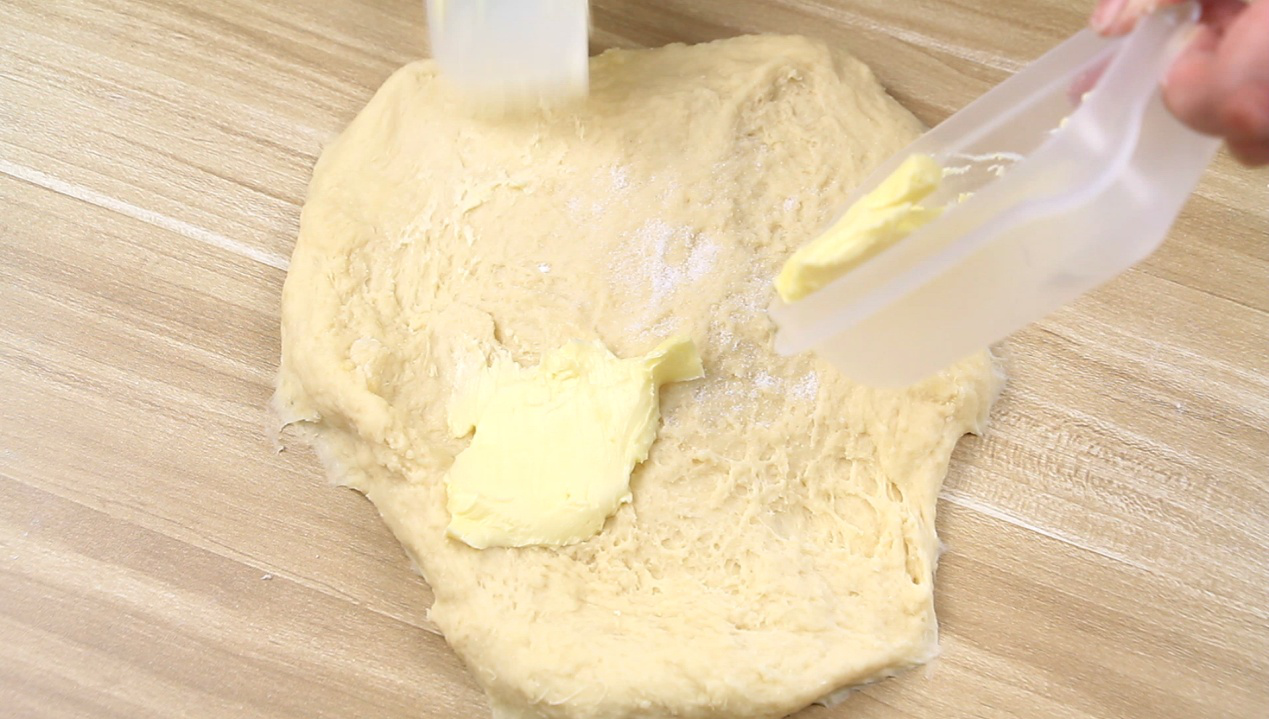 Bakingpie-中式花捲麪包&香腸沙拉包的做法 步骤3