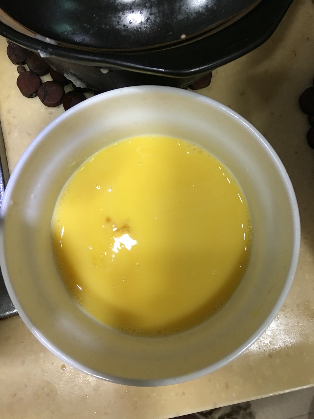 香煎魚籽荷包蛋的做法 步骤3