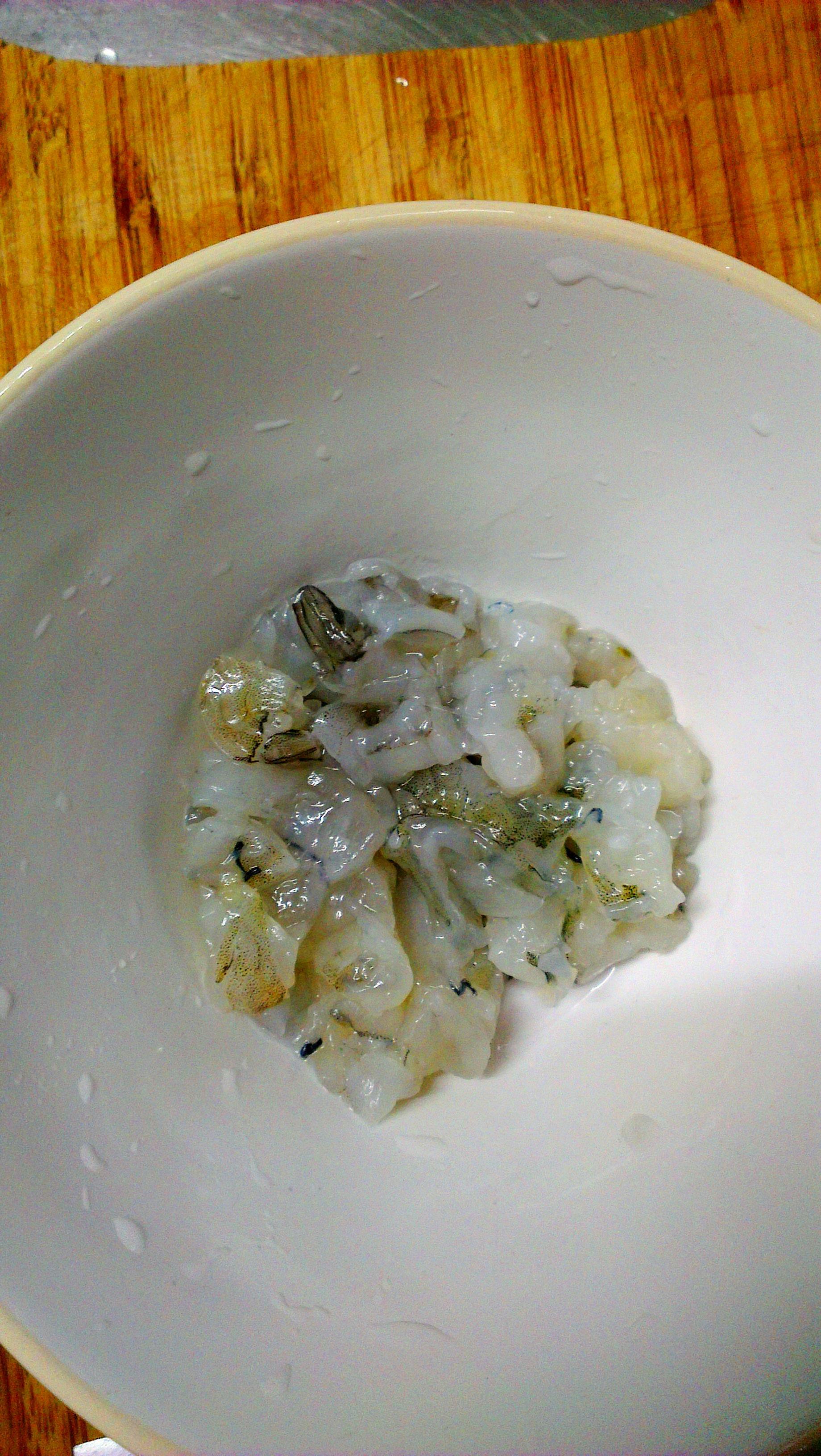 田園鮮蝦粥~青豆玉米蝦仁粥的做法 步骤3