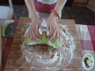 椰香玫瑰饅頭（綠玫瑰&芒果黃饅頭）的做法 步骤10