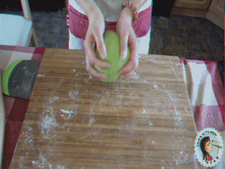 椰香玫瑰饅頭（綠玫瑰&芒果黃饅頭）的做法 步骤12