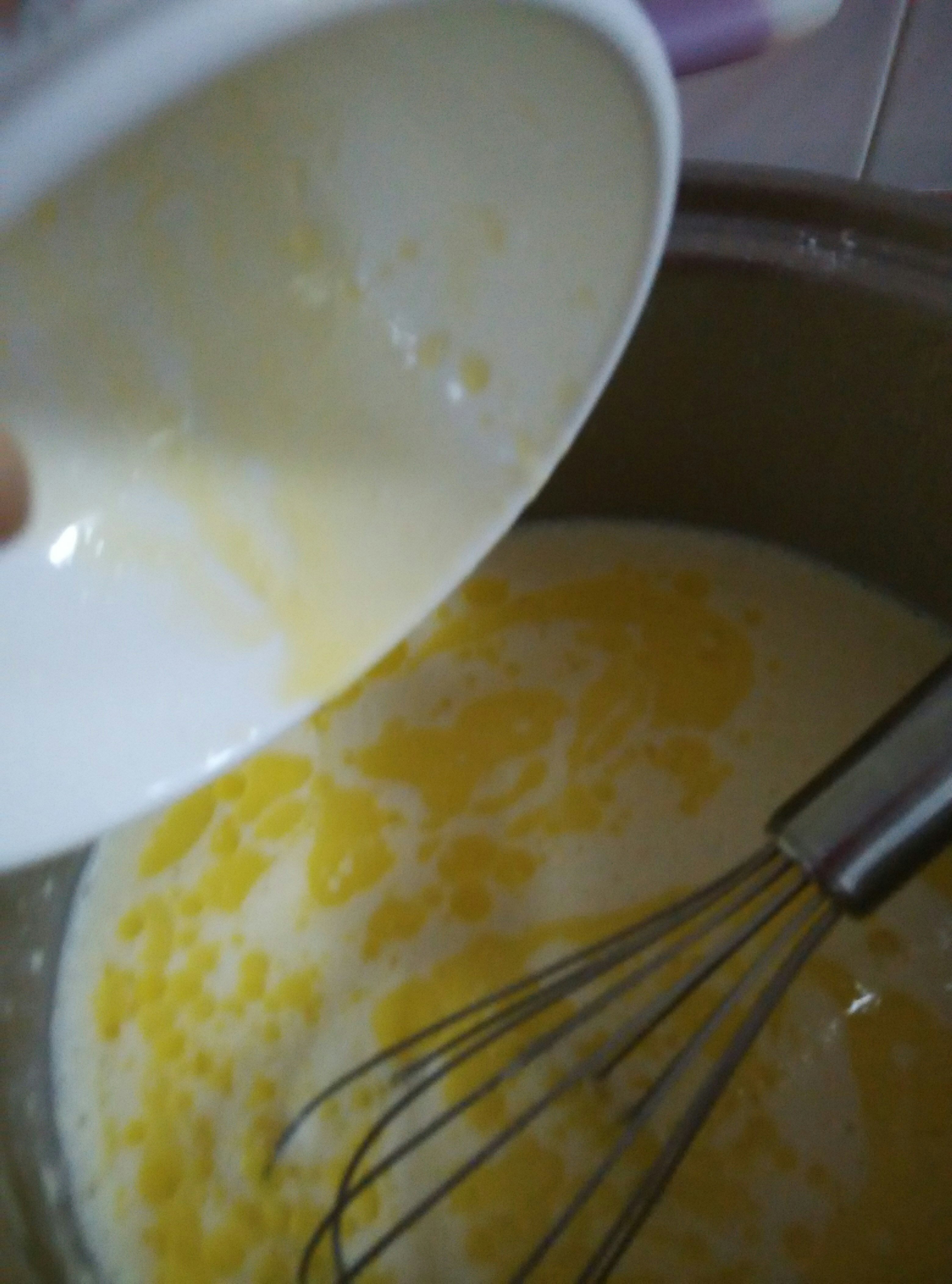 芒果千層蛋糕的做法 步骤7