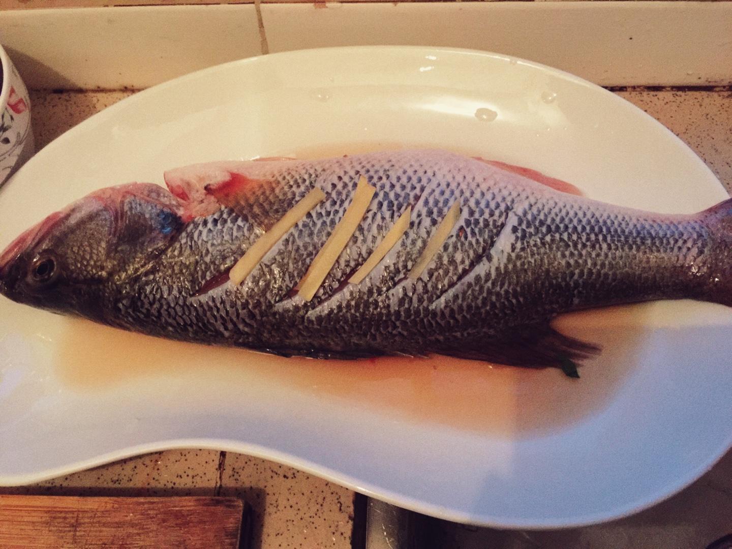 紅燒鱸魚—香辣味的做法 步骤1