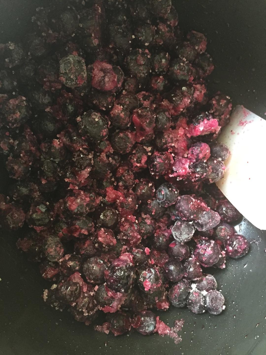 藍莓醬的做法 步骤1