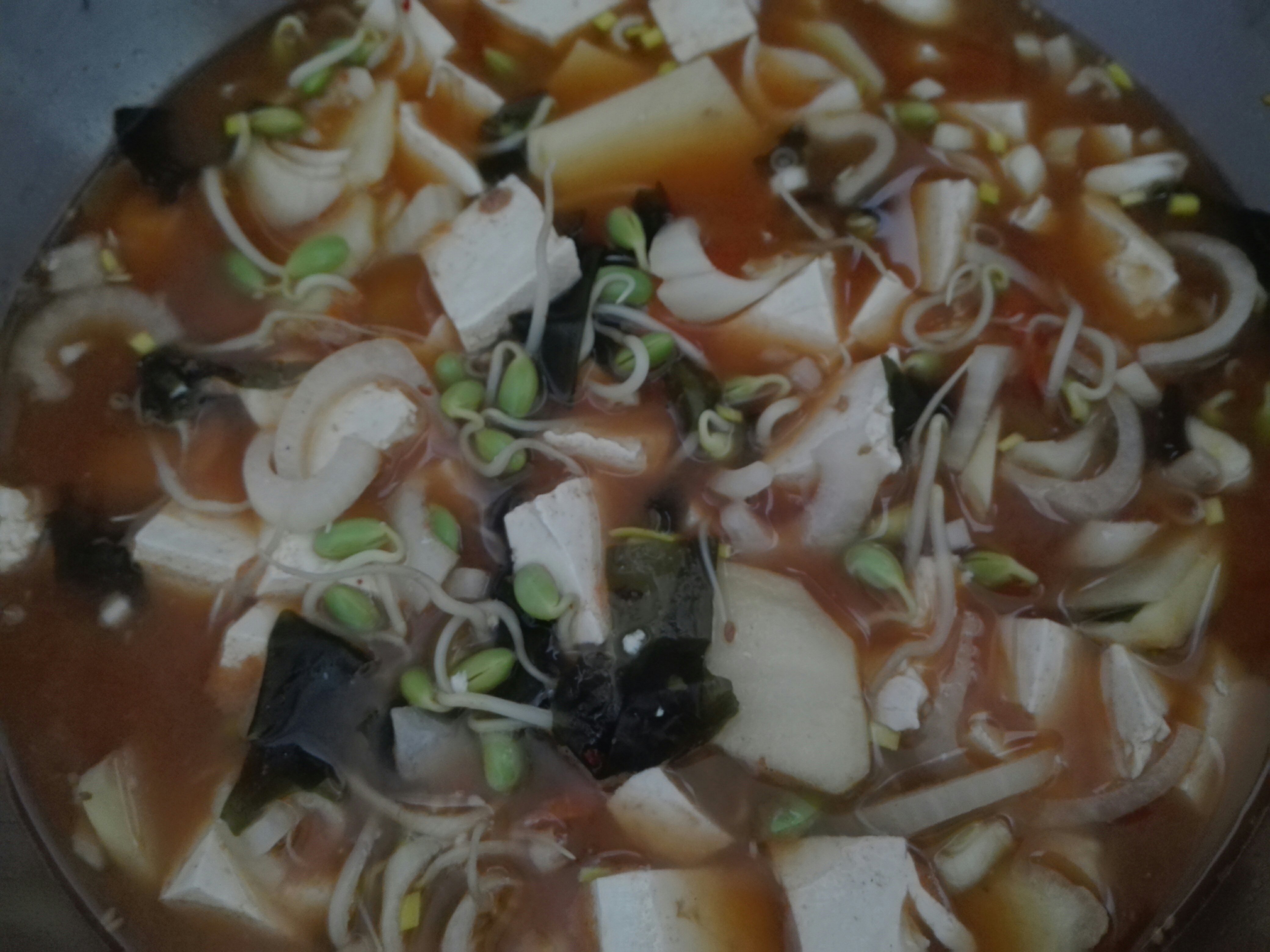 【韓式大醬湯】的做法 步骤2