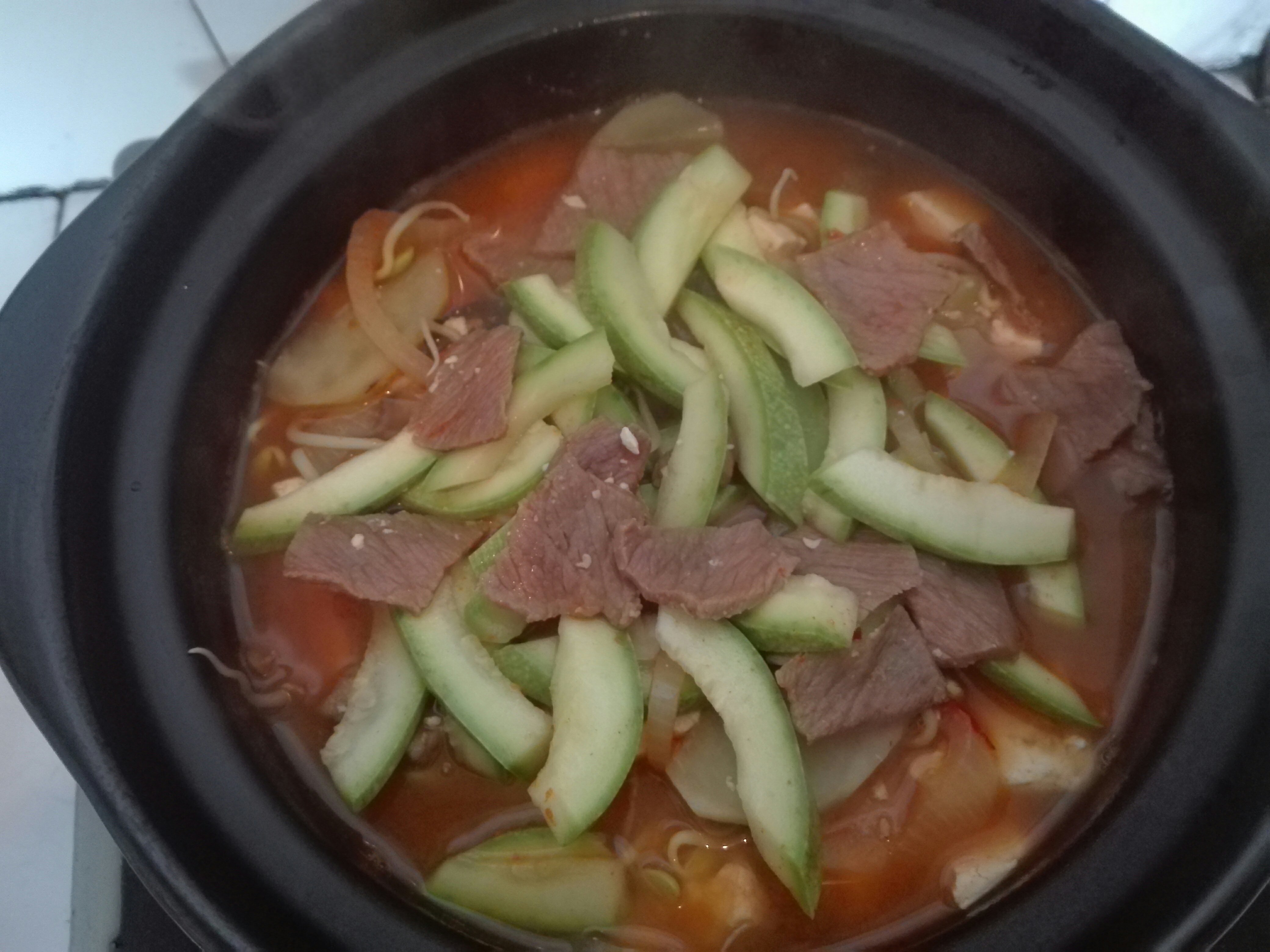 【韓式大醬湯】的做法 步骤4