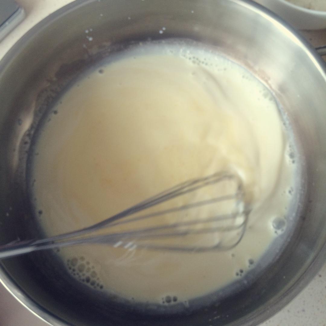 Vanilla/pandan custard 香草/香蘭蛋奶醬的做法 步骤3