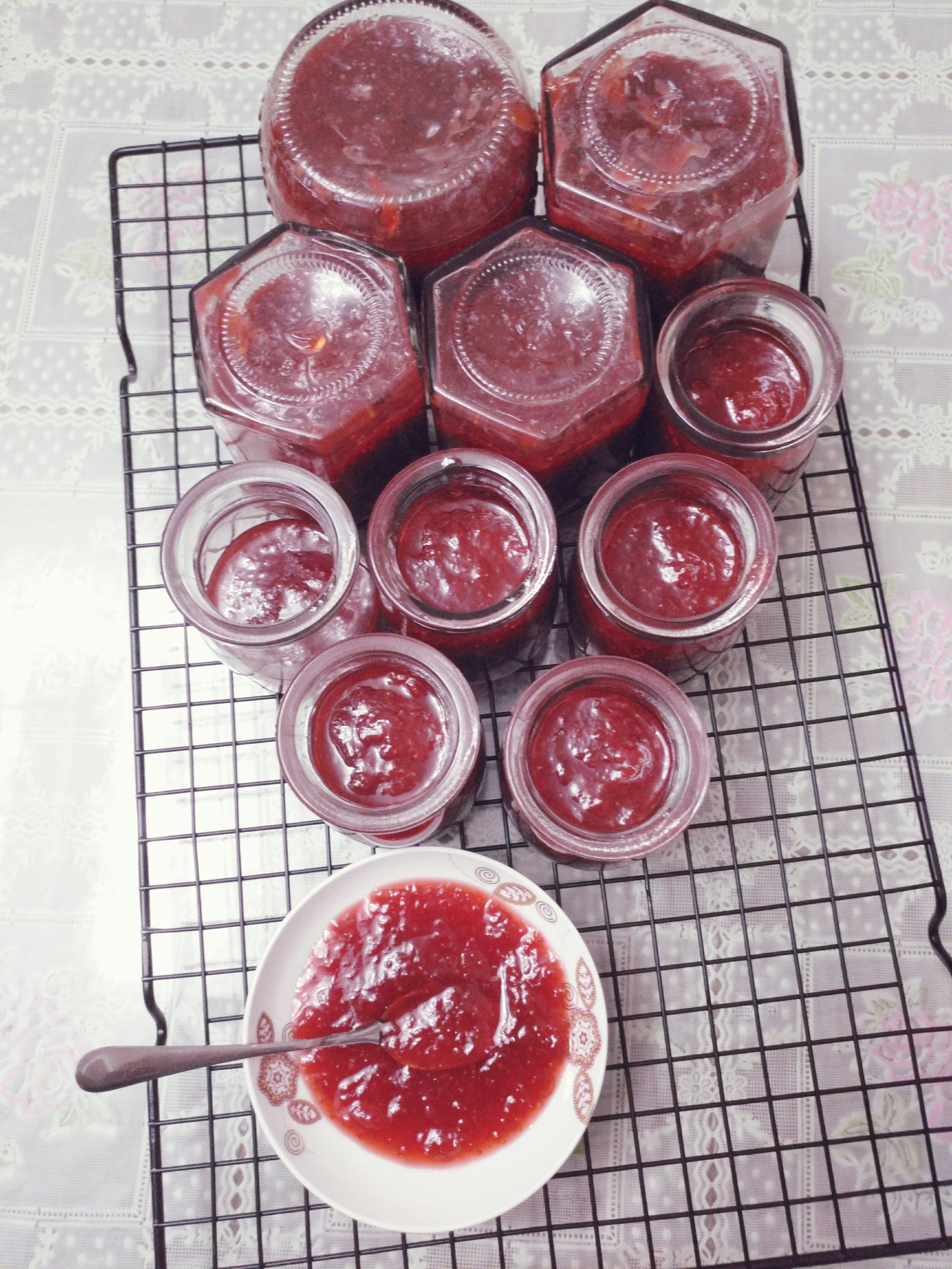 自制新鮮草莓果醬的做法 步骤7