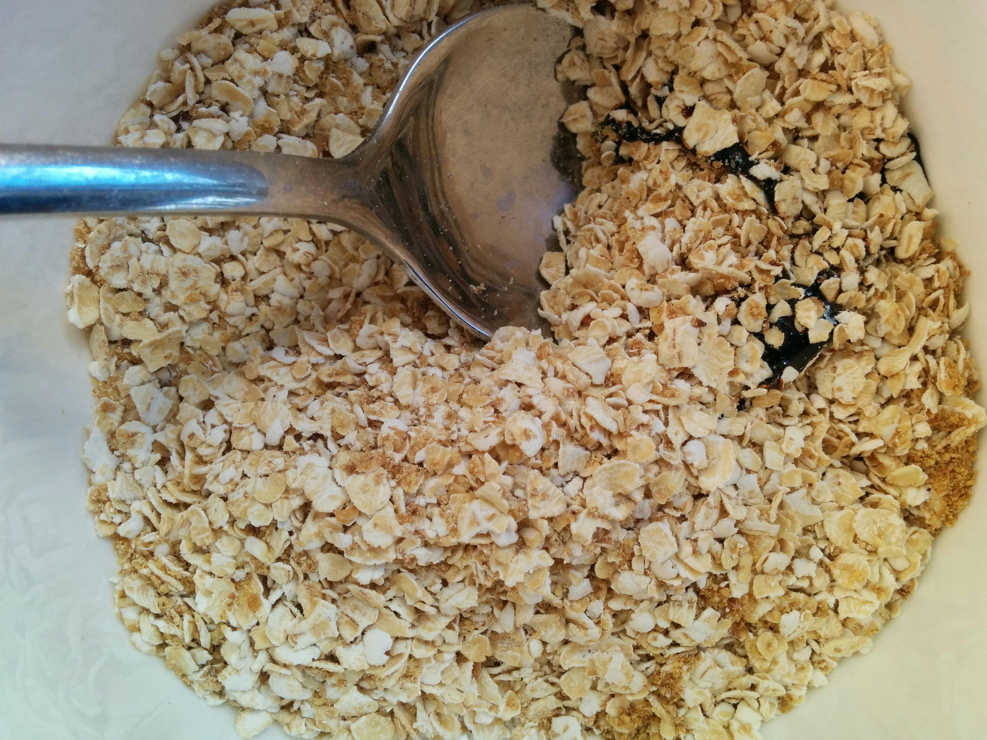 黃金亞麻籽燕麥包心「飯糰」的做法 步骤1