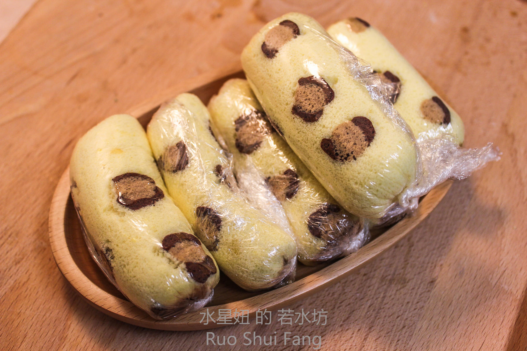 豹紋東京香蕉蛋糕（6個）的做法 步骤20
