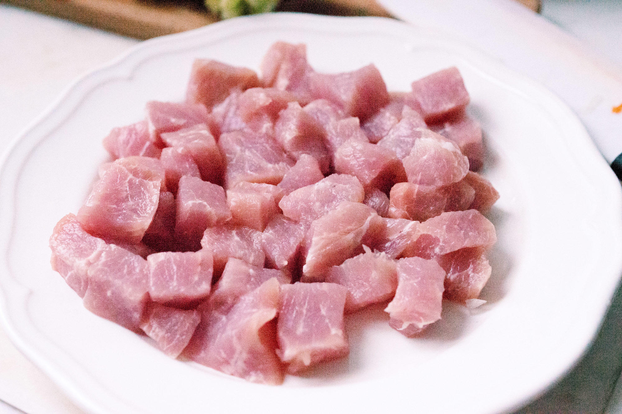咖哩蔬菜豬裏脊肉的做法 步骤2