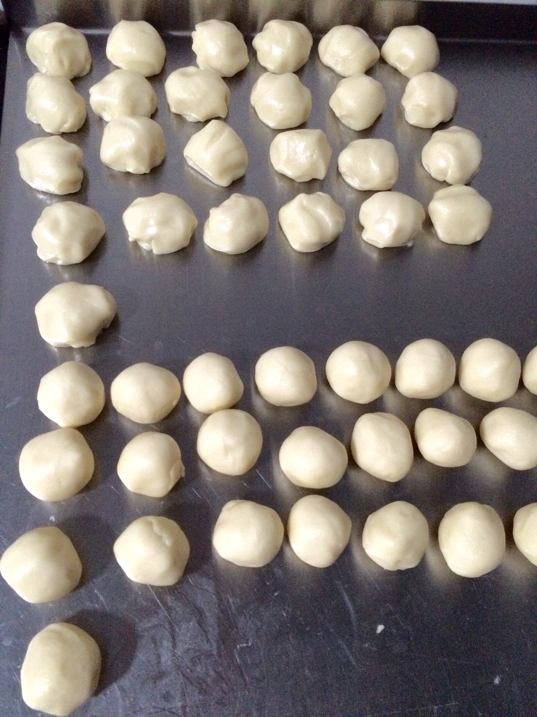 千變萬化蘇式月餅——蛋黃酥的做法 步骤4