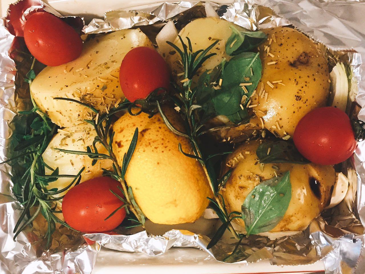 迷迭香rosemary烤土豆的做法 步骤3