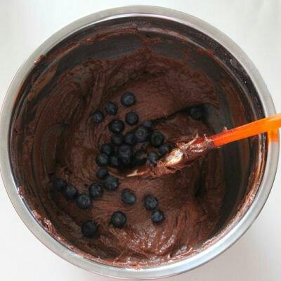 巧克力藍莓麥芬的做法 步骤7