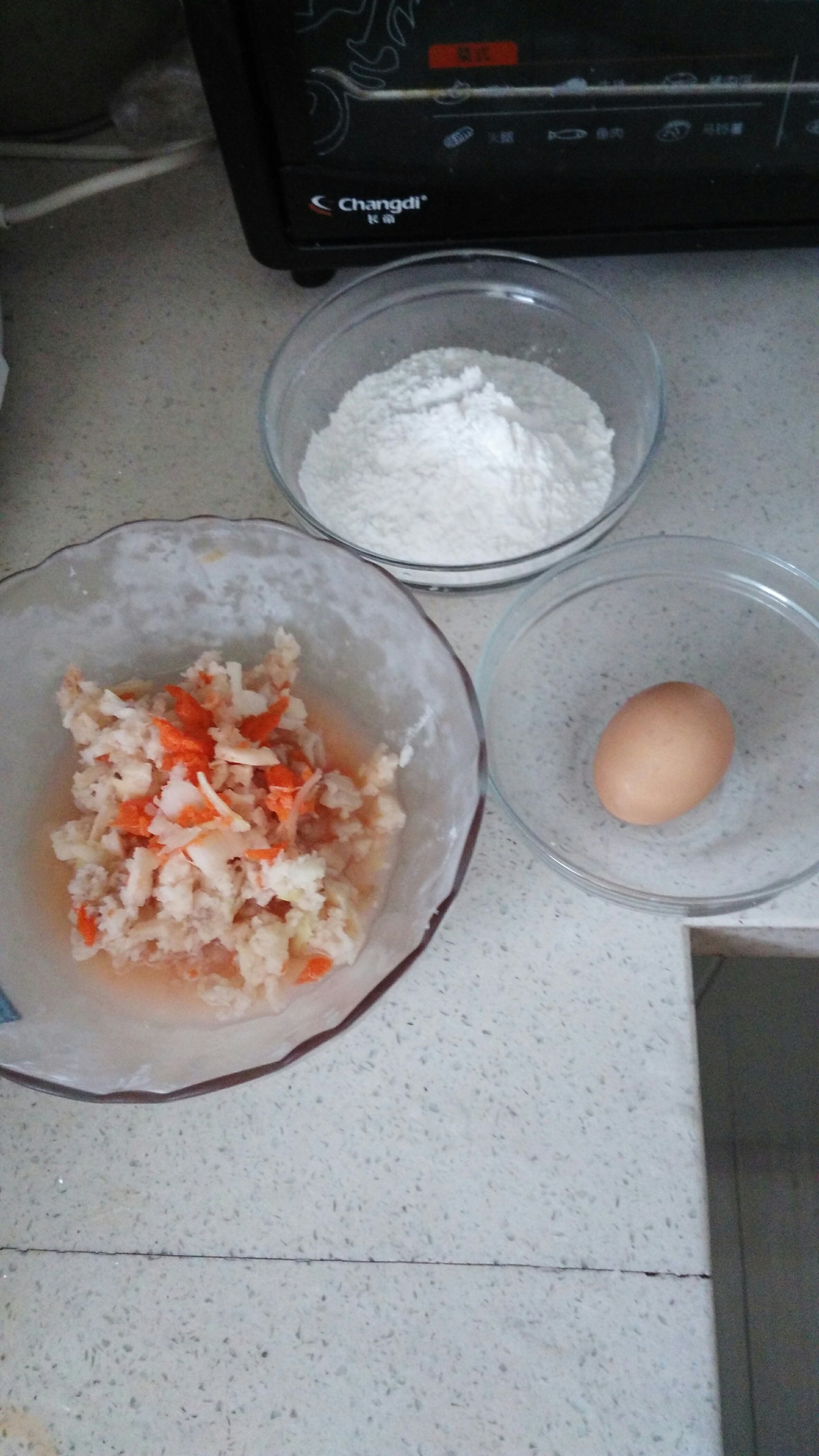 營養豐富的藕餅的做法 步骤2
