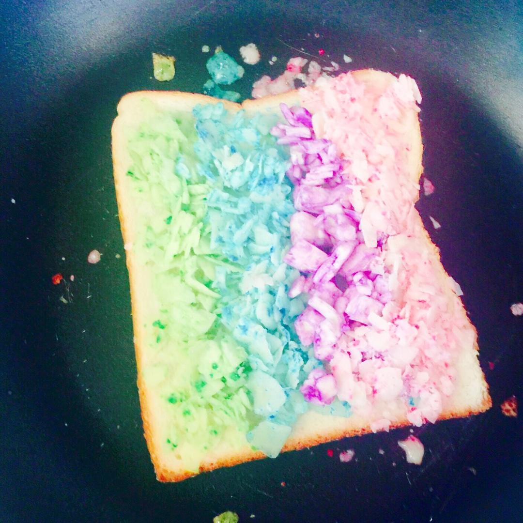 彩虹三明治的做法 步骤7