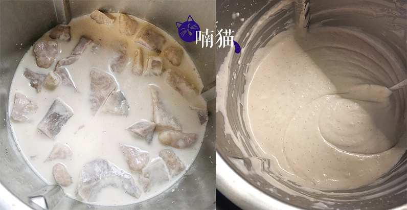綿綿密密香芋奶醬的做法 步骤3