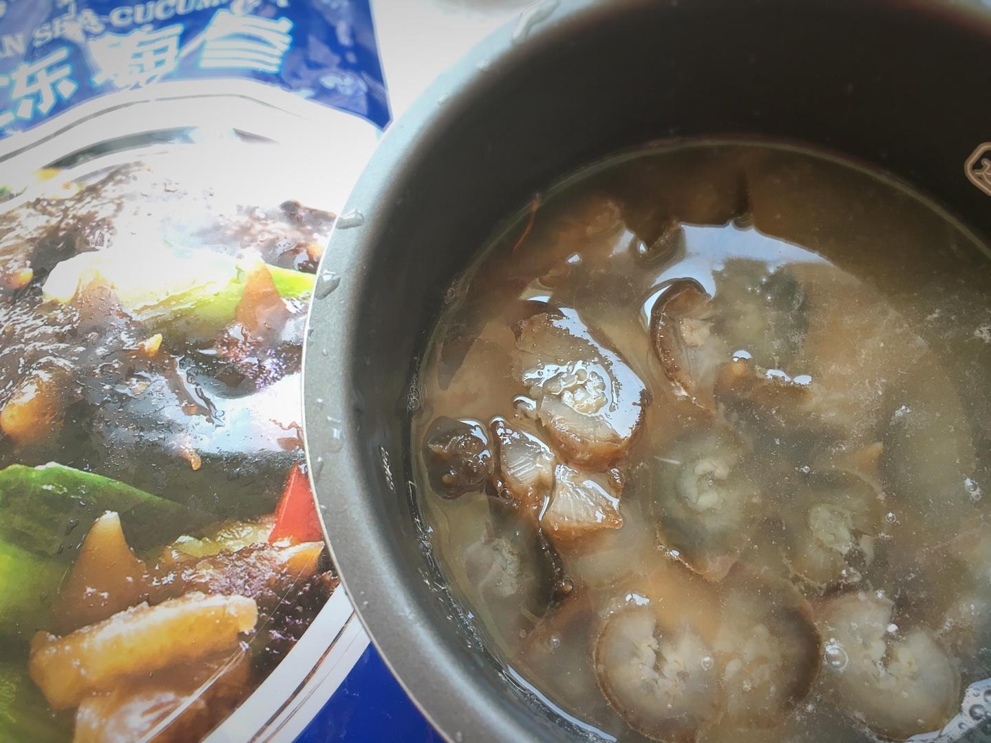 泡菜海蔘小米蔬菜飯 【山姆廚房】的做法 步骤3