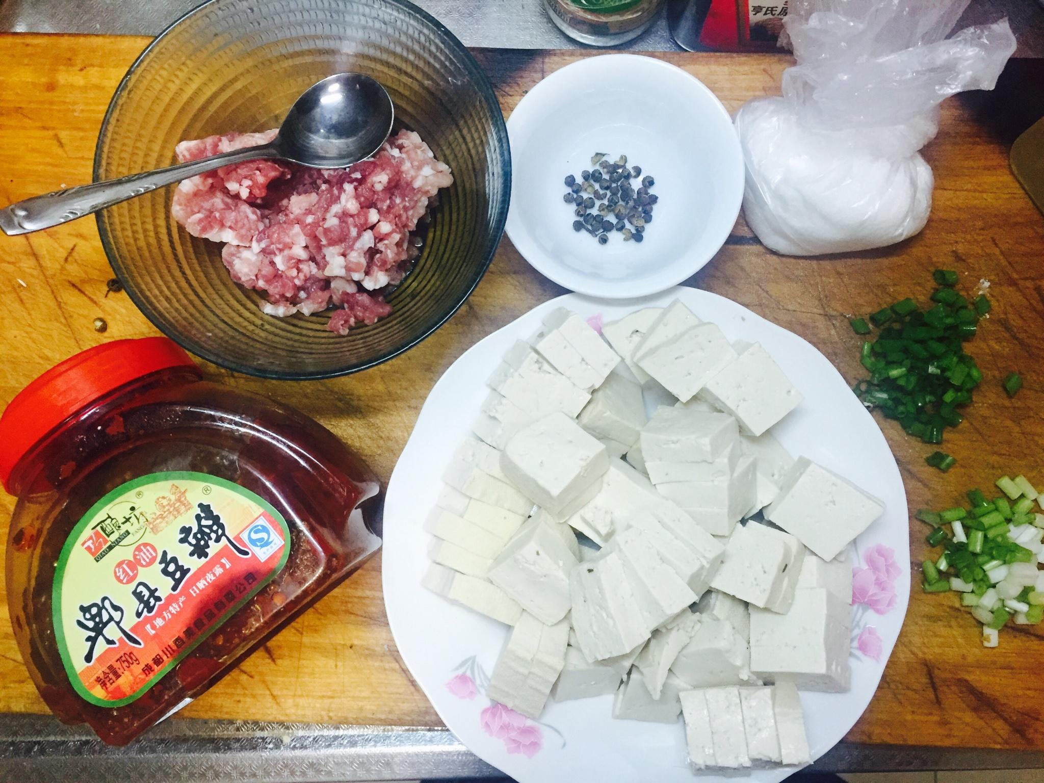 正宗川味麻婆豆腐的做法 步骤1