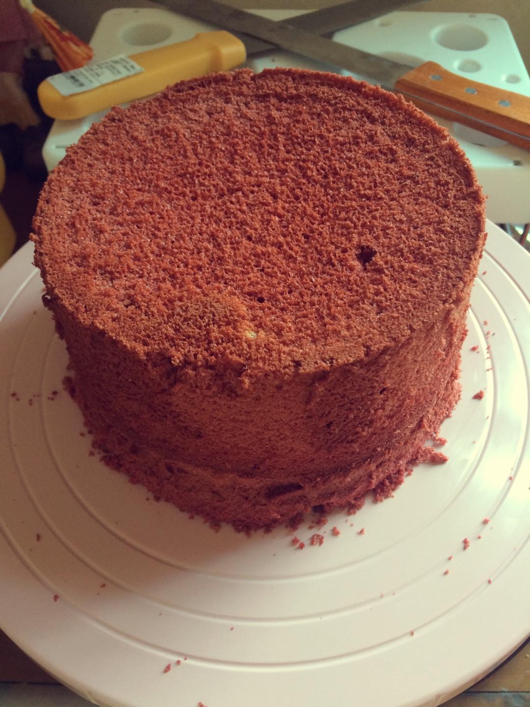 紅絲絨蛋糕的做法 步骤8