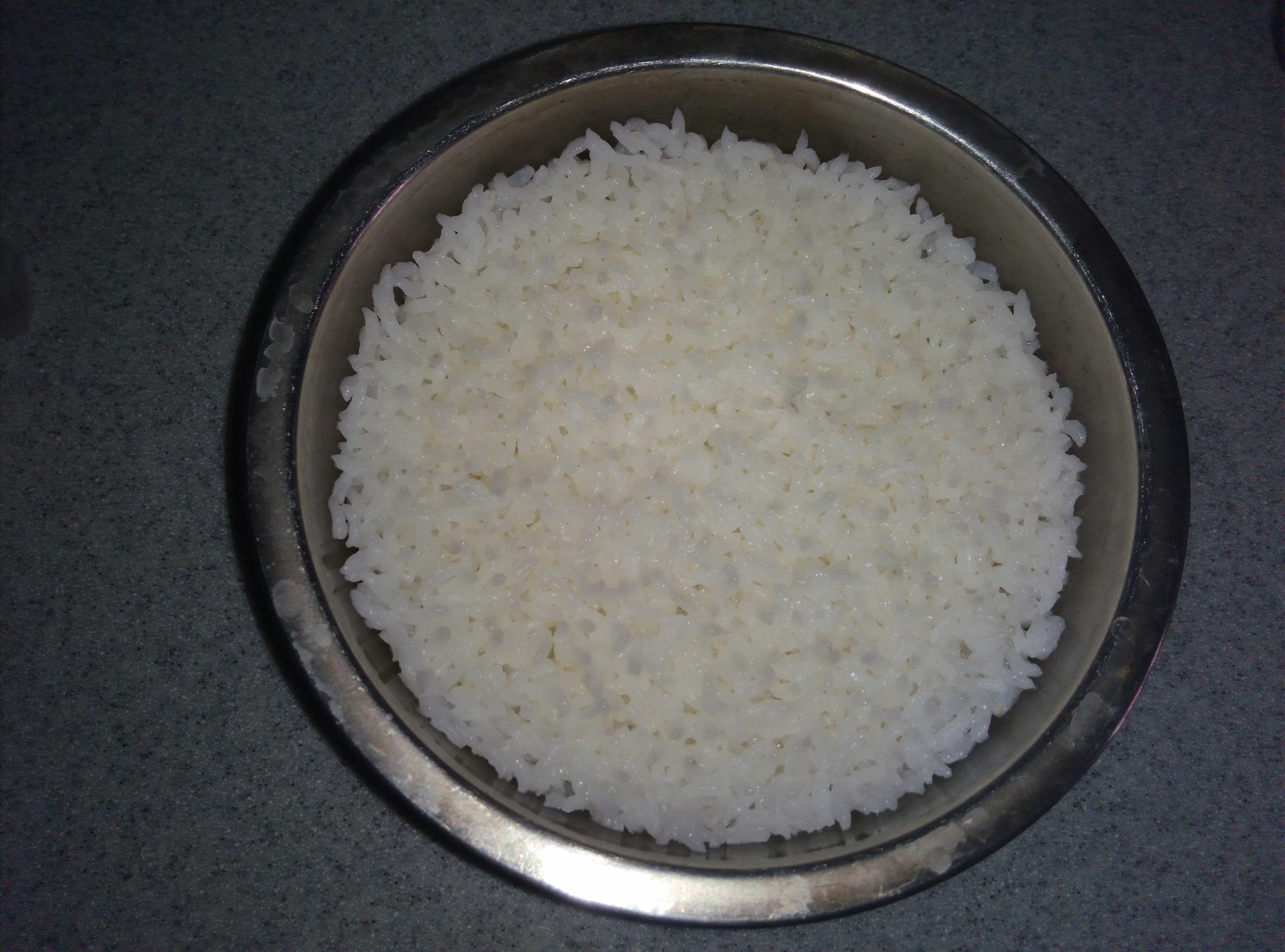 蒸大米的做法 步骤5