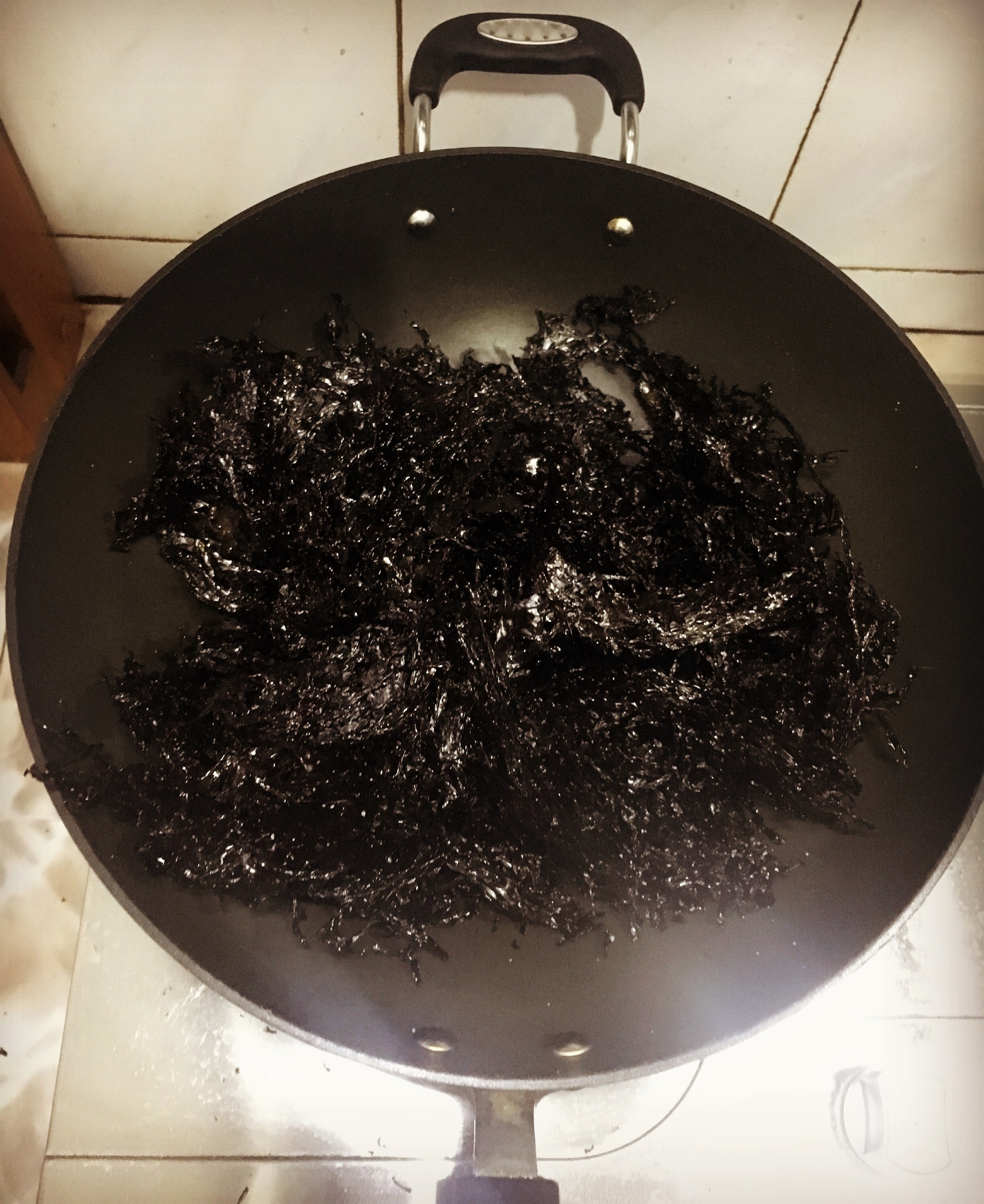 空氣炸鍋烤紫菜的做法 步骤1