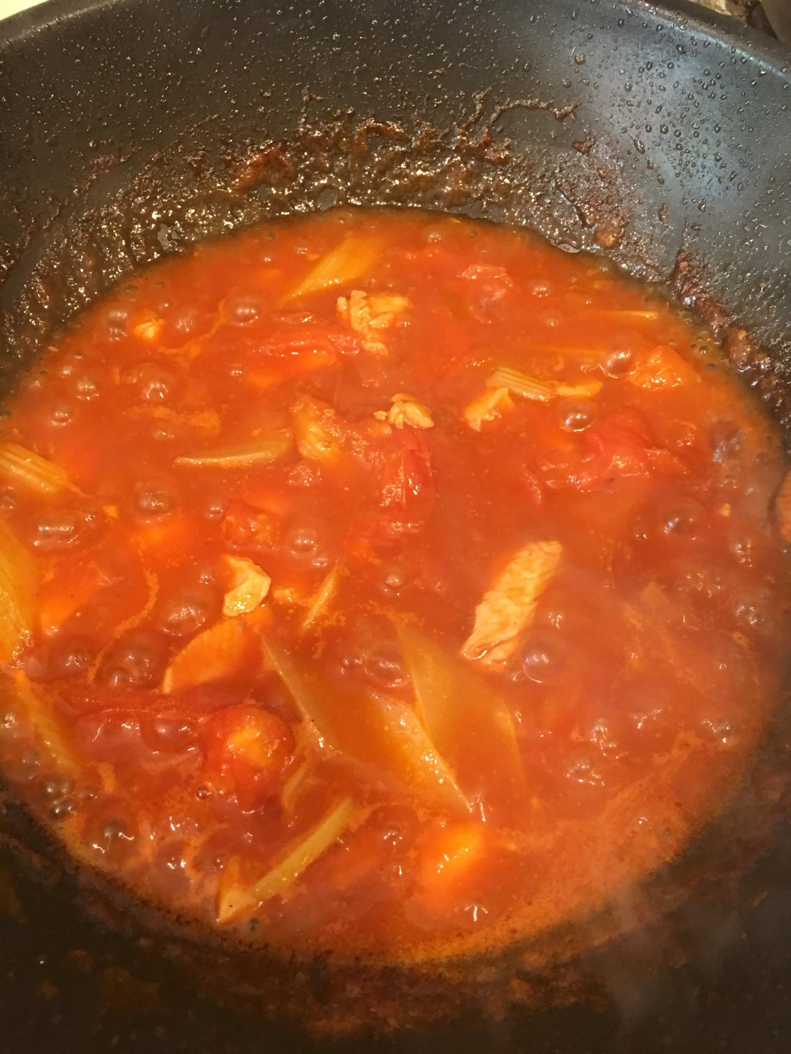 番茄雞胸肉#海底撈番茄火鍋料#的做法 步骤6