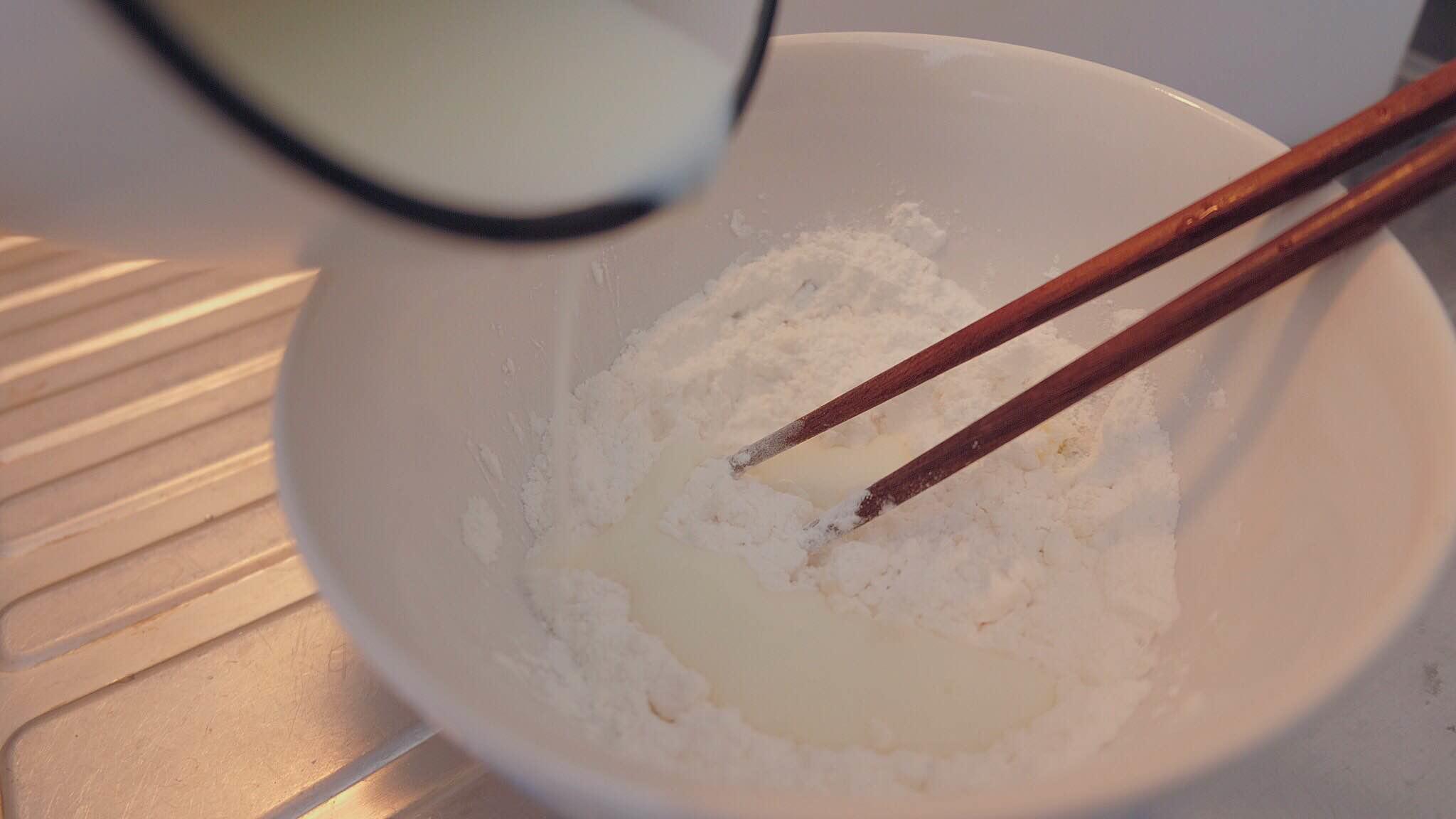 [輕食]麻糬夾心平底鍋小煎包的做法 步骤9