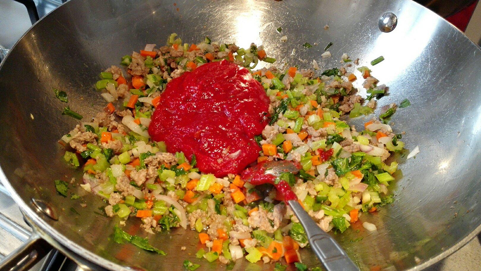 【義大利番茄牛肉醬】的做法 步骤5