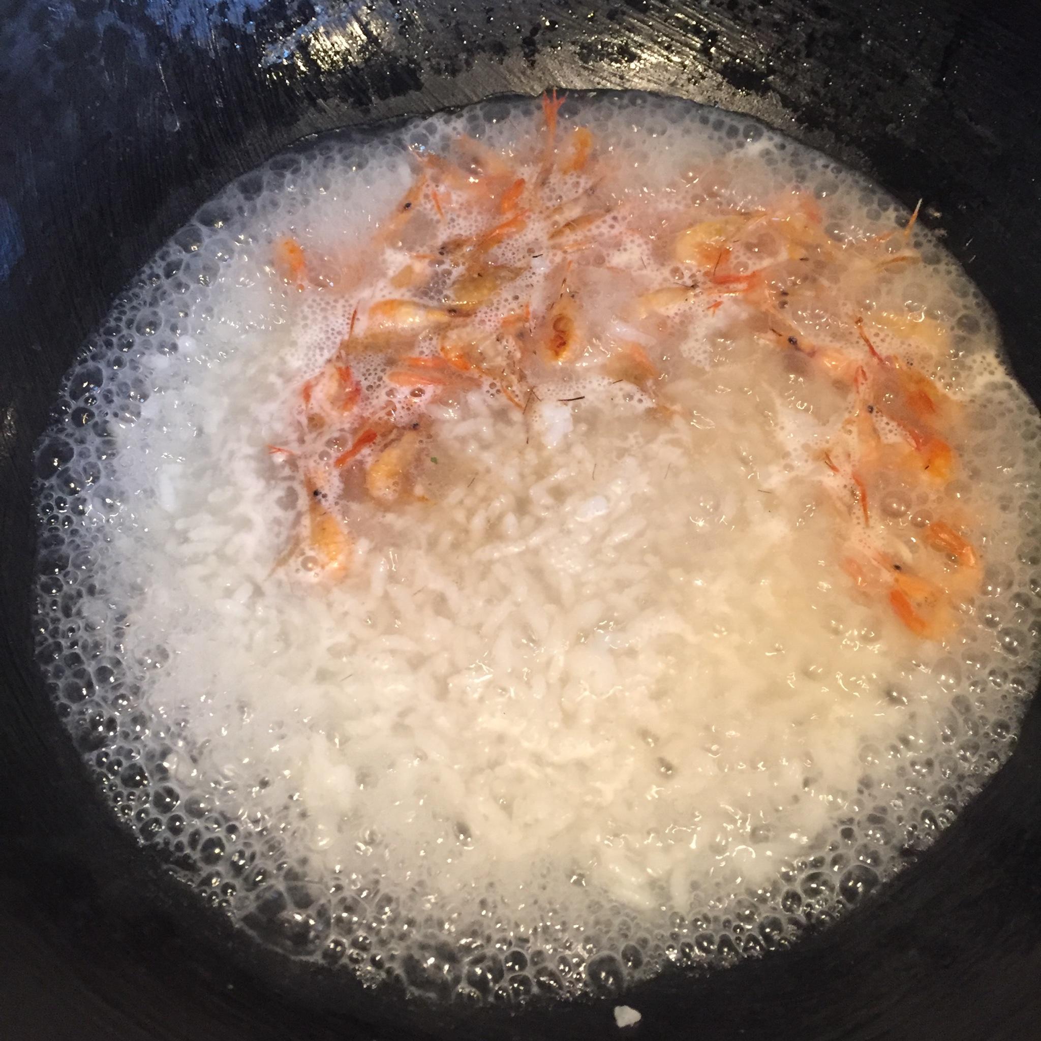 鮮蝦肉片粥的做法 步骤5