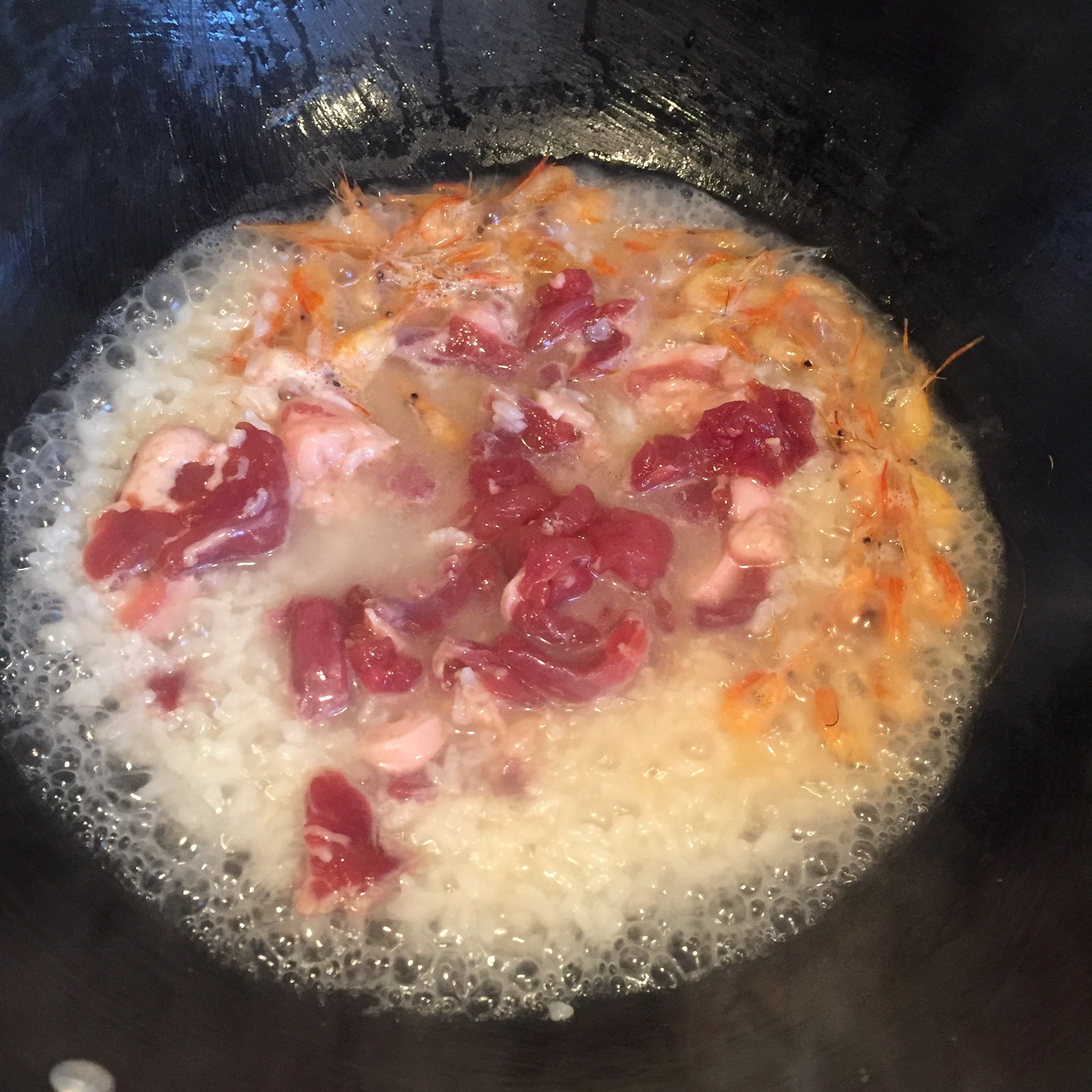 鮮蝦肉片粥的做法 步骤6