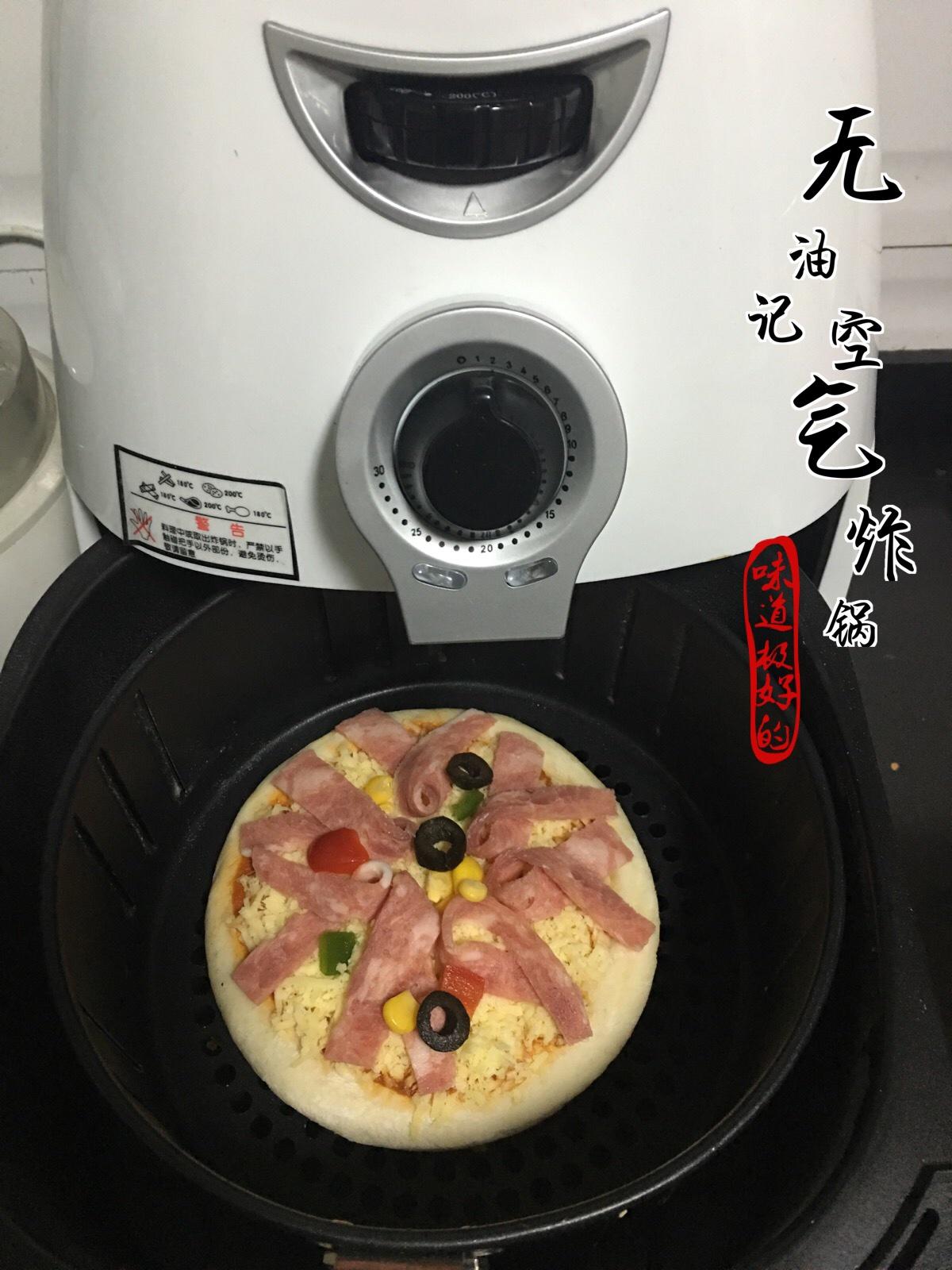 空氣炸鍋之披薩的做法 步骤2