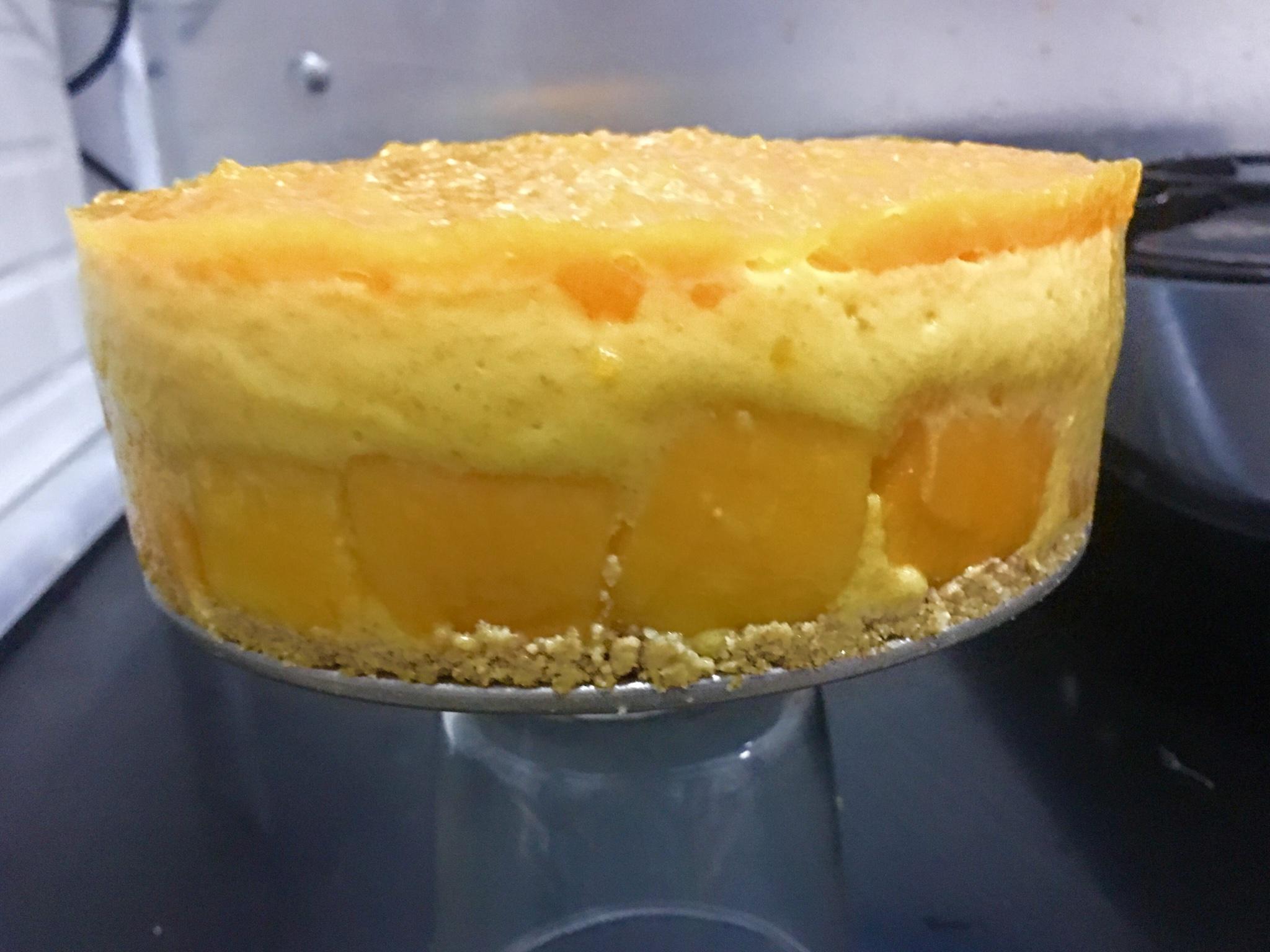 芒果酸奶慕斯的做法 步骤11