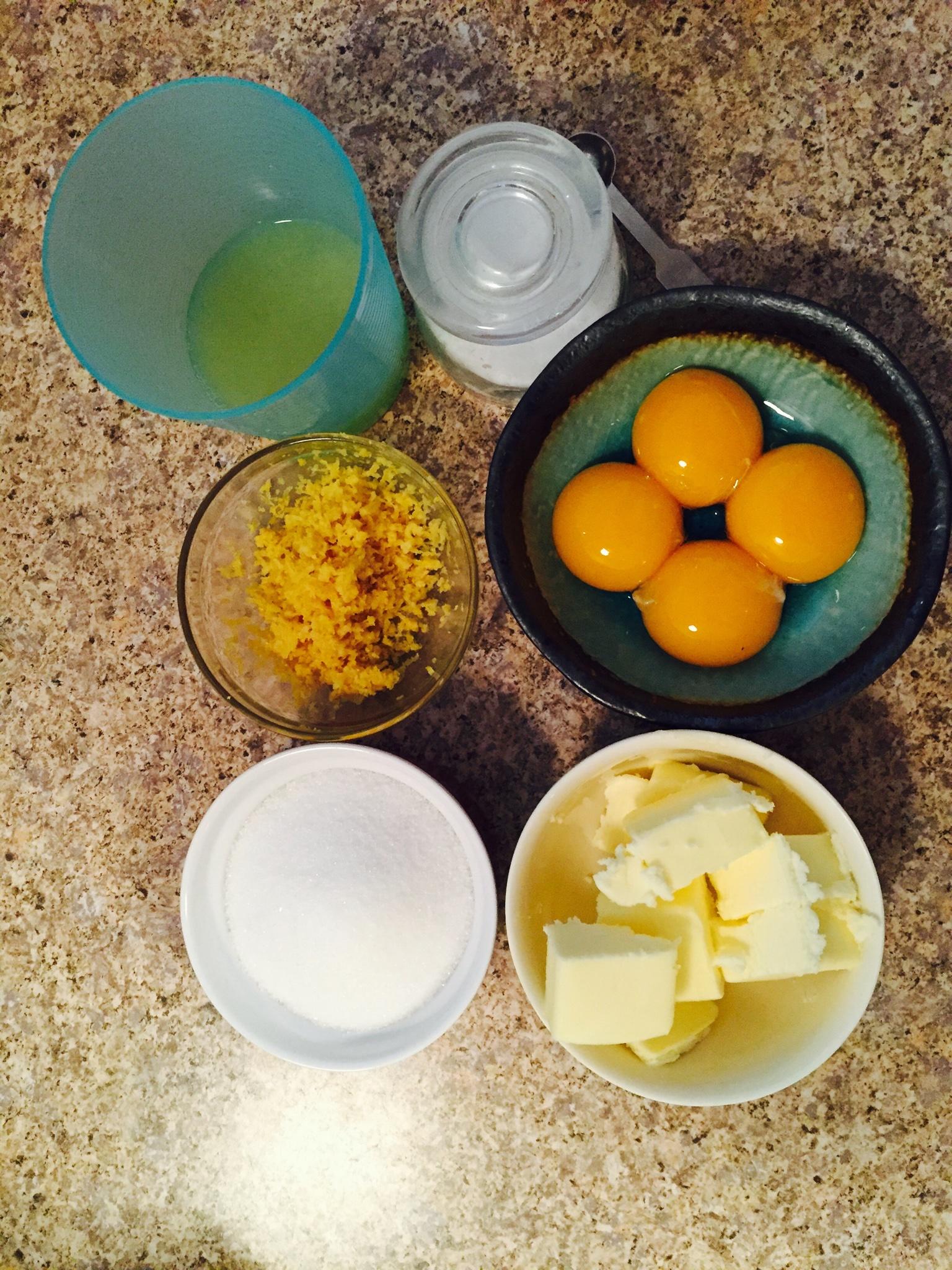 檸檬凝乳（蛋黃醬）-Lemon Curd的做法 步骤1
