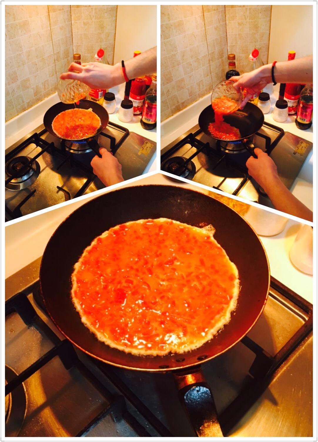 #小王子廚房#番茄雞蛋餅的做法 步骤5