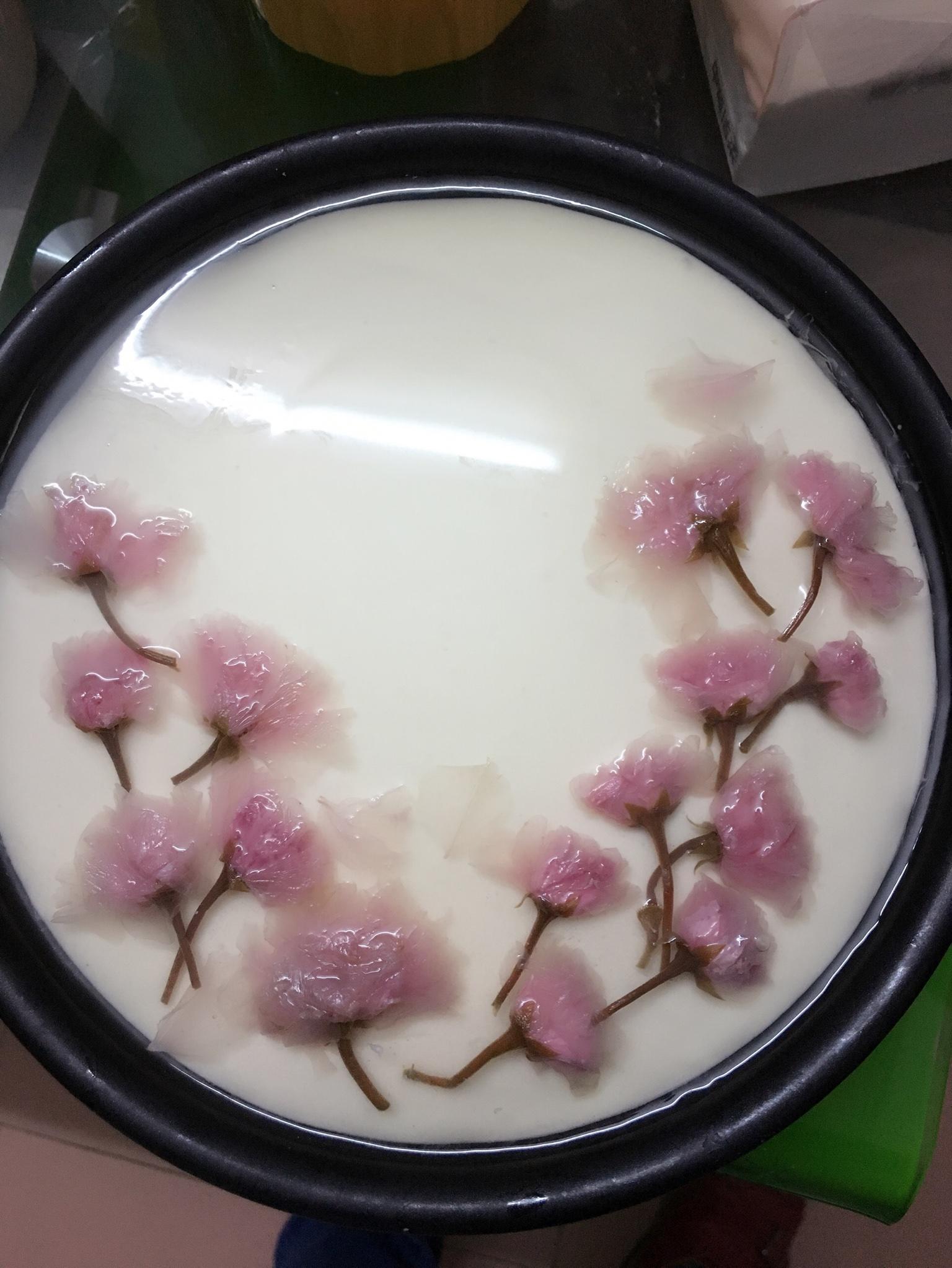 櫻花慕斯蛋糕的做法 步骤12