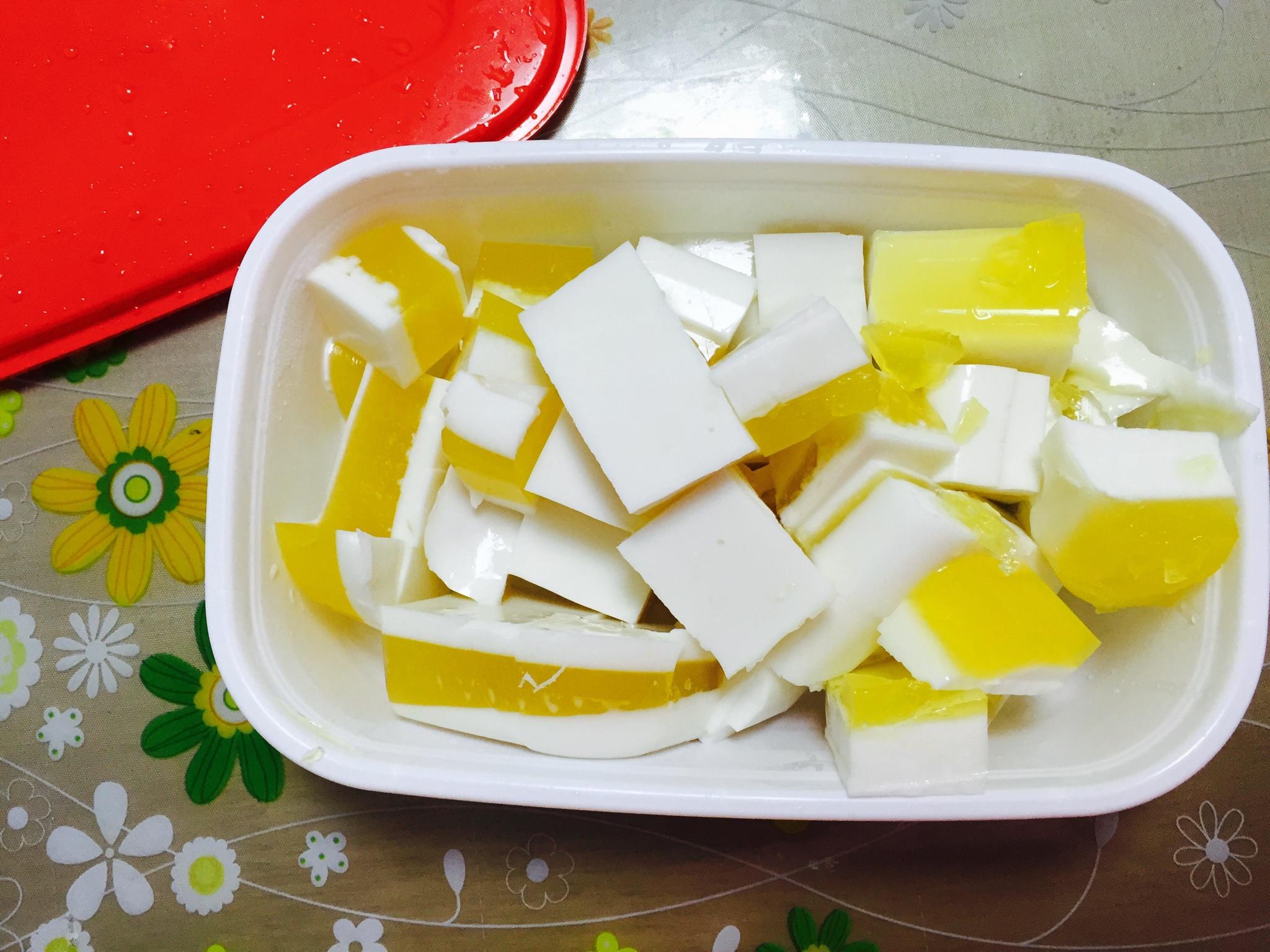 芒果椰汁糕~簡單又不用烤箱的甜品的做法 步骤8
