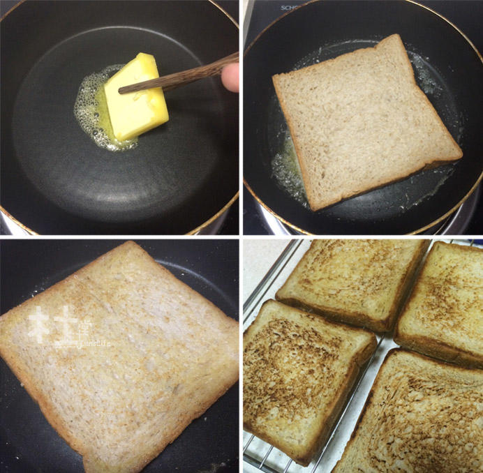 全麥流心三明治的做法 步骤2