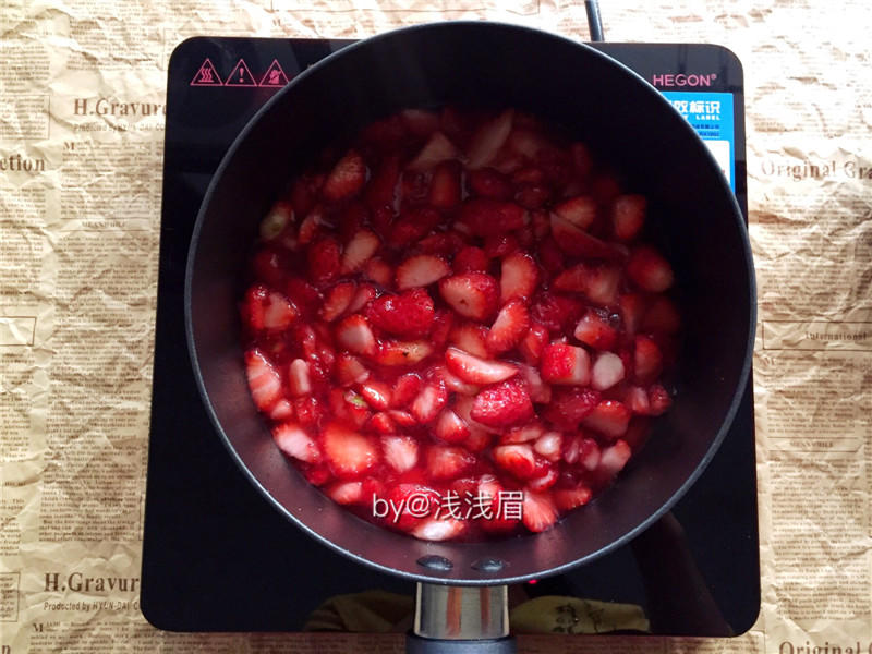 美味草莓醬的做法 步骤6