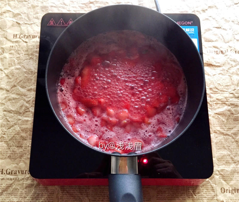 美味草莓醬的做法 步骤7