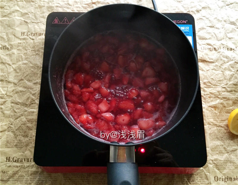 美味草莓醬的做法 步骤8