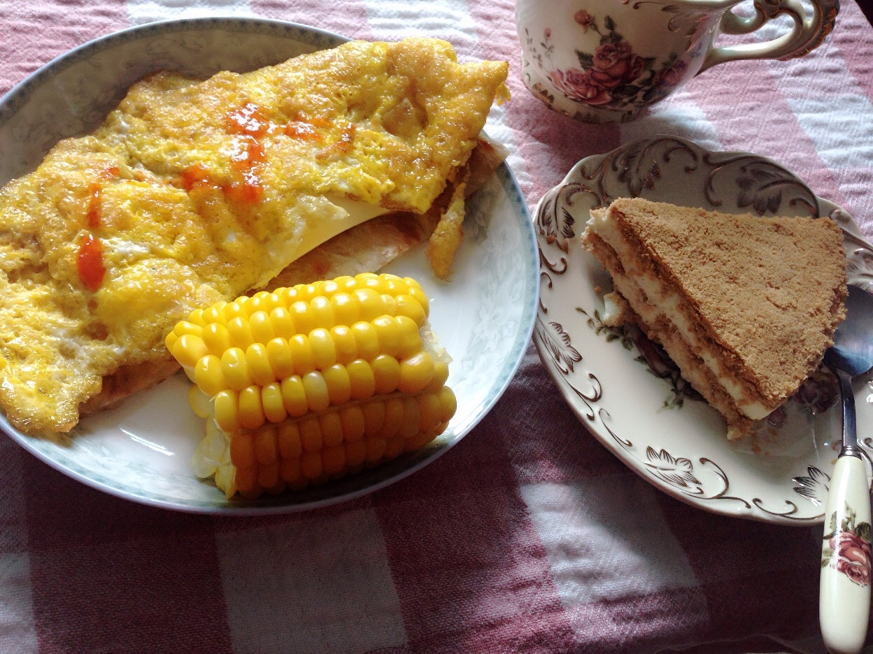 清新早餐～芝士培根派、榴蓮木糠❤️的做法 步骤1