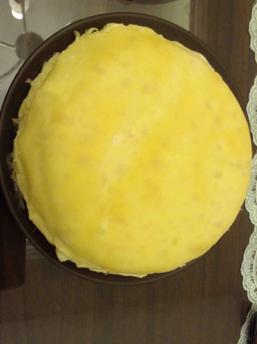 千層芒果蛋糕的做法 步骤10