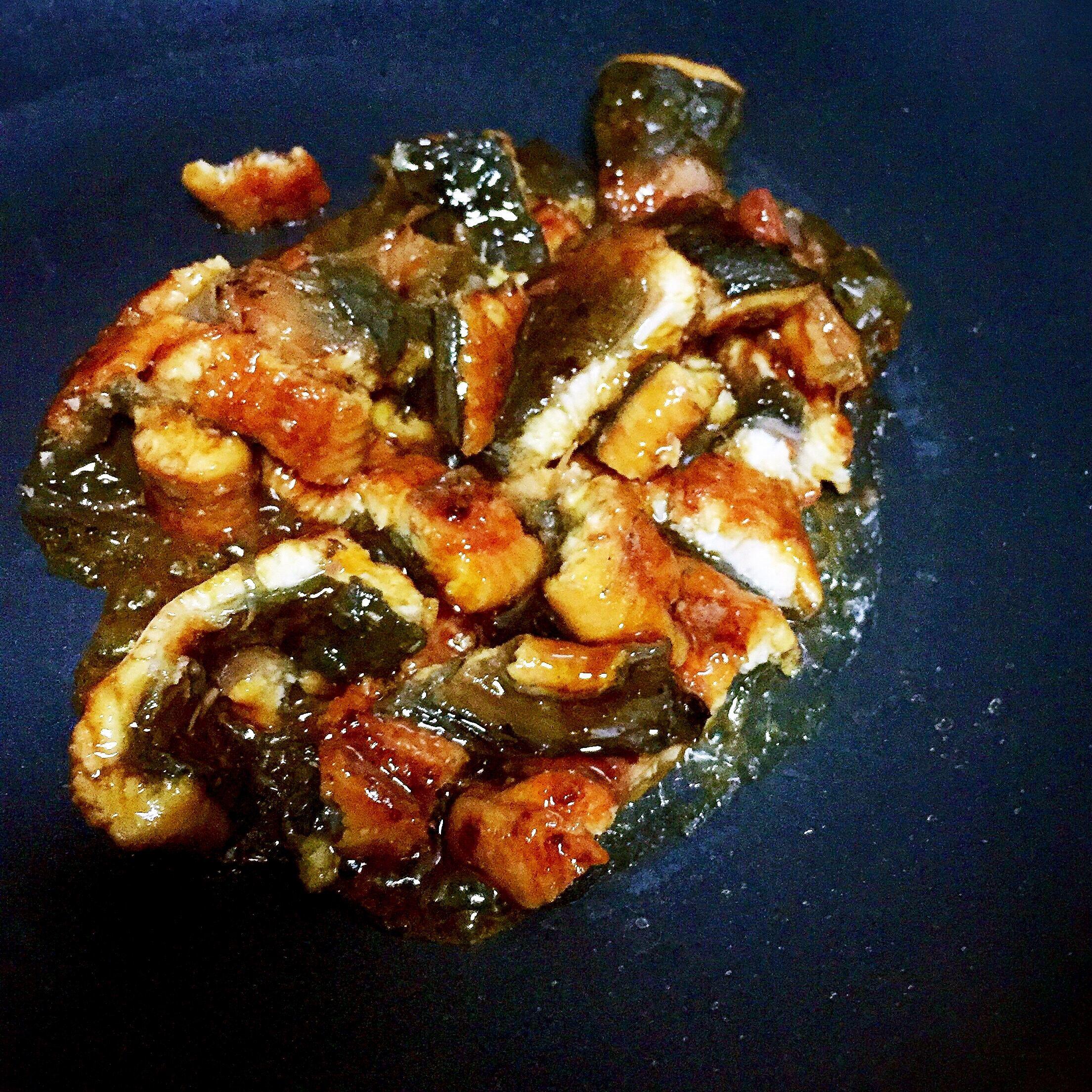 蒲燒鰻魚拌黃瓜的做法 步骤3
