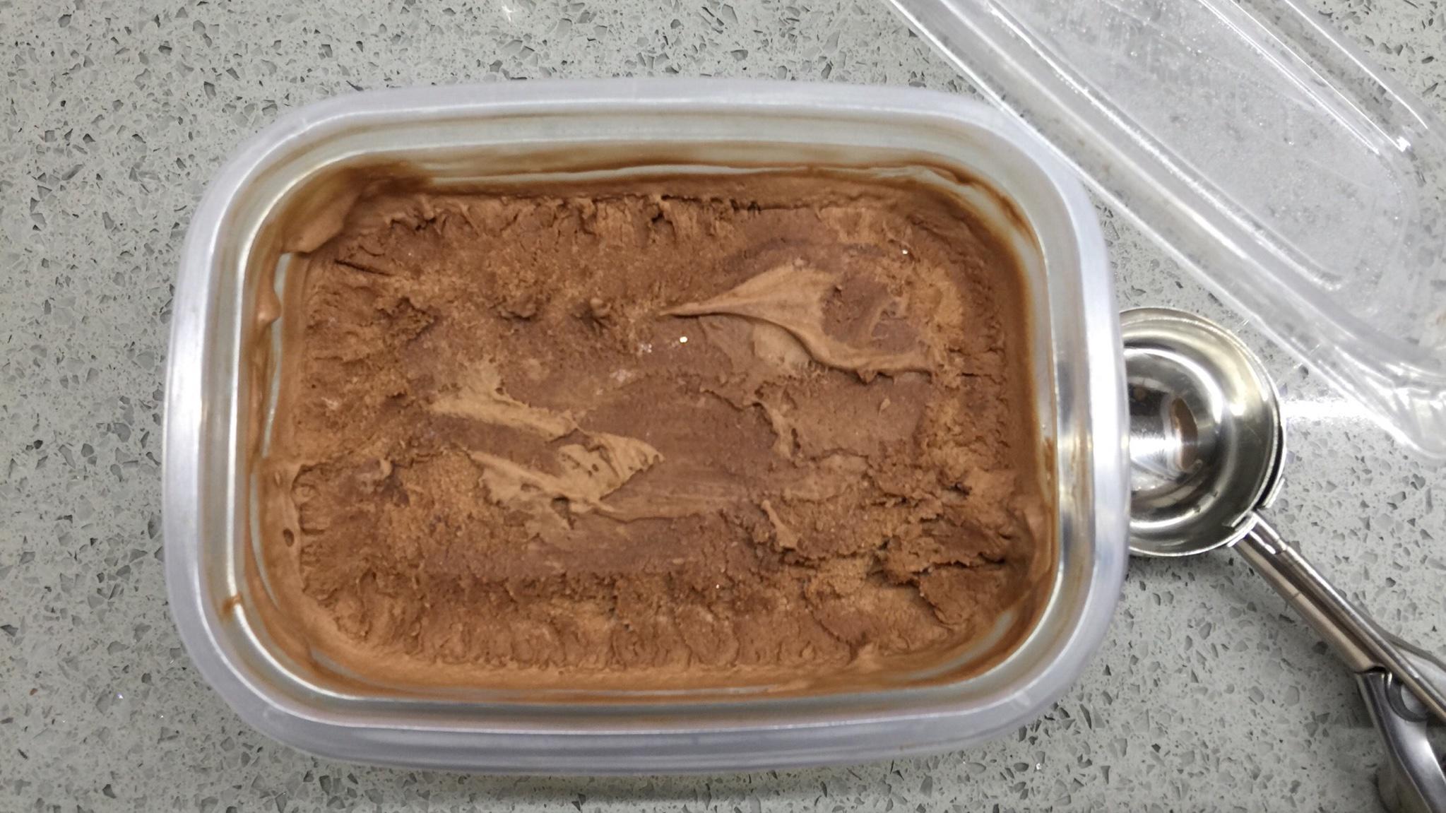 黑巧克力冰淇淋 （德農版，法芙娜70%）的做法 步骤9